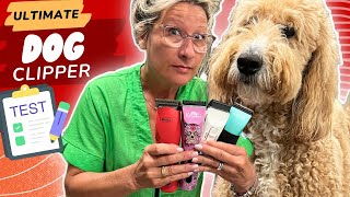 Ultimate Dog Clipper Test: Grooming a Goldendoodle's Thick C
