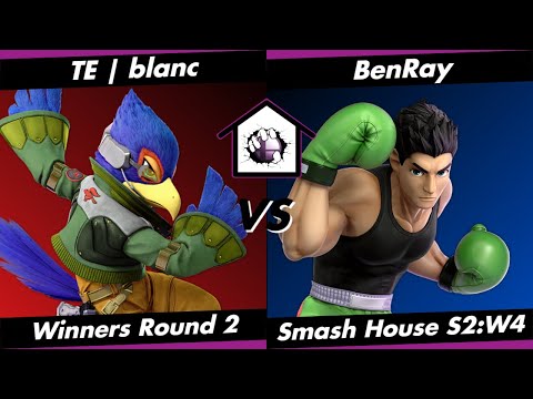 Smash House S2:W4 WR2 - TE | blanc (Falco) vs. BenRay (Little Mac)