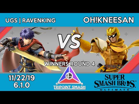 Tripoint Smash 87 - Winners Round 4 - UGS | Ravenking(Ike) Vs. OH!KneeSan(Captain Falcon)