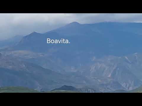 Norte de Boyacá visto desde Soatá.