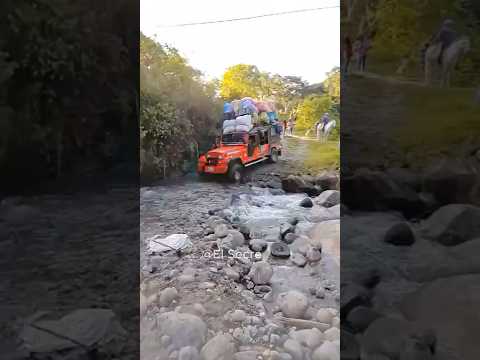 Qué tal realizó la pasada este conductor en Inza Cauca