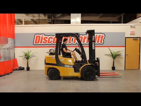 Yale GLP060VX 6,000lb LP (Propane) #480J - Forklift for Sale