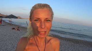 Крым.ЧУТЬ не ЛОПНУЛА от ЖАДНОСТИ! НУДИСТЫ опять.. Встретили Г..Х людей! Jazz Party. Коктебель 2018