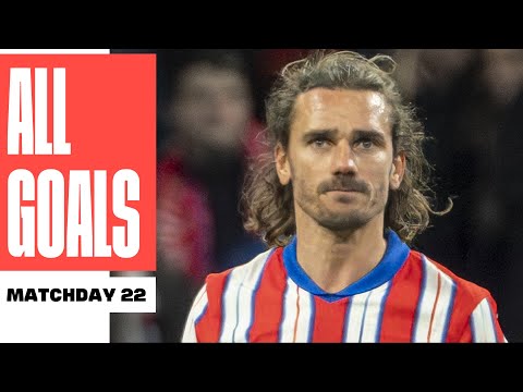 ALL GOALS MATCHDAY 22 LALIGA EA SPORTS 2024/25