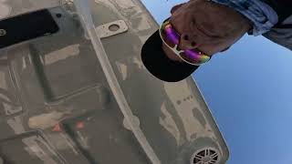 Not catching fish at plum gut with special guest Mando !