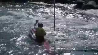 preview picture of video '98年台灣全運會輕艇激流標杆競賽 Canoe Slalom Race at 2009 Taiwan Game'