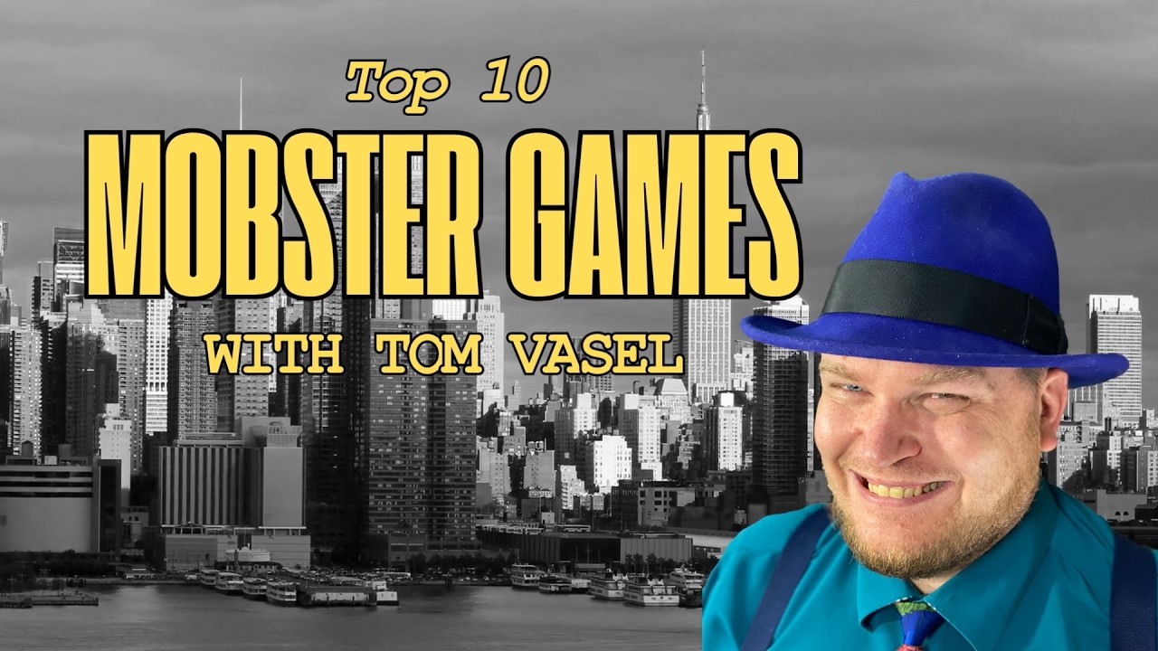 Top 10 Mobster Games - with Tom Vasel