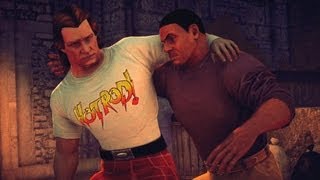 Saints Row 4 They Live Scene : He Lives Mission : Keith David Roddy Piper Alley Fight