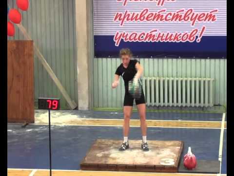 World Absolute record in Snatch Yaremenko Olga 188 reps - w.c. 53kg - RGSI Team