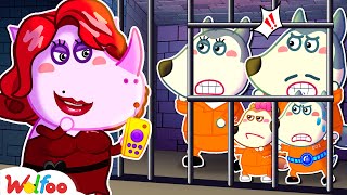 Oh No! Wolfoo Family is Locked in Prison 😱 Stranger Danger | Kids Cartoon 🌎 Wolfoo World