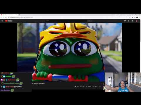 Tyler1 Reacts to "Spending time without your favourite streamer - Peepo Animation" w/ Chat