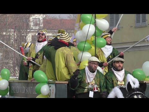 I Paladini di Sant´Ulderico carro da getto - Carnevale Ivrea 2016