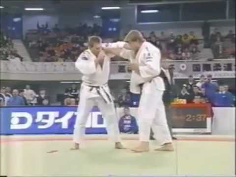 JUDO 1999 Kano Cup: Dennis van der Geest (NED) - Frank Moeller (GER)