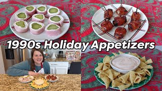 90s PARTY FOOD IDEAS 😋 3 Ingredient Appetizer Recipes!