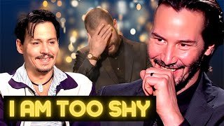 Shy Stars Explain their struggles | Johnny Depp | Keanu Reeves | Sam Heughan | Introvert Celebs video