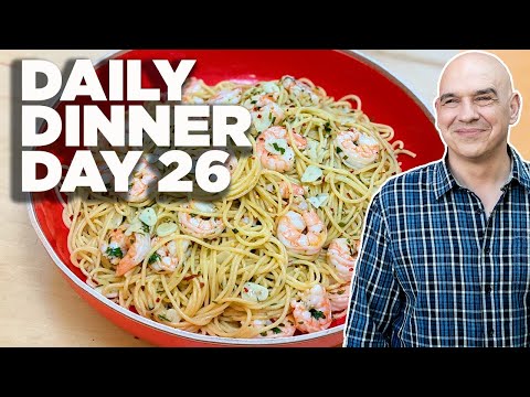 Shrimp Scampi with Pasta: Daily Dinner Day 26 | Daily...