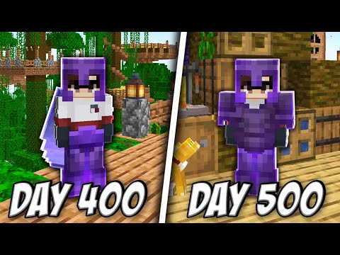 I survived 500 Days in JUNGLE ONLY Biome in Minecraft Hardcore (Hindi)