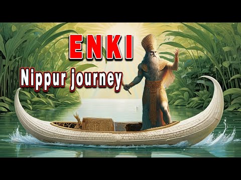 Enki: The Holy Voyage from Eridu to Nippur, City of Enlil Anunnaki gods - Sumerian mythology