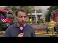 Prikkende ogen bij brand Nunspeet: 'blijf binnen!'