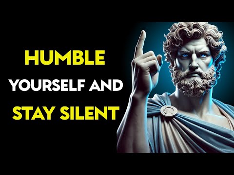 FOCUS On Reason, Humble Yourself And STAY SILENT | Stoic lessons