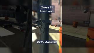 Sniper 3D Assassin - Multi Kill Gameplay #shorts #youtubeshorts #sniper3d #ettugamerzz #sniper