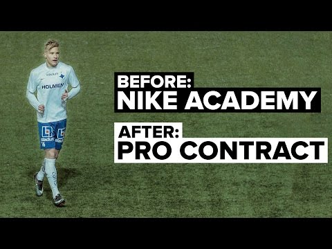 Nike Academy: How I became a Pro Footballer | Pontus Almqvist