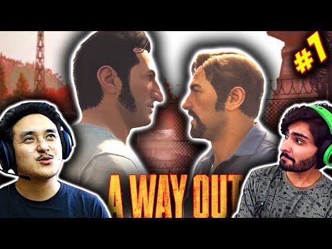 A WAY OUT Hindi Gameplay Walkthrough Part 1(PS4) "Beginnings" Co-Op Quasar - HemanT_T