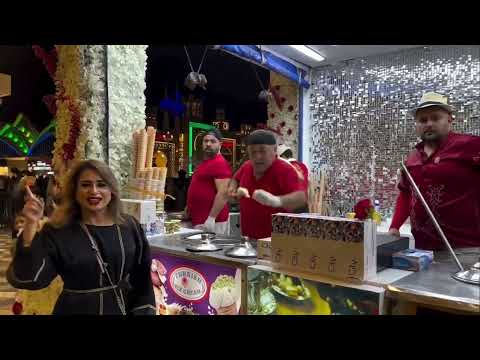 Sultanahmet ice cream @global village