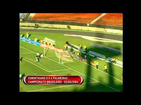 Corinthians 0 x 4 Palmeiras (Campeonato Brasileiro 2004)