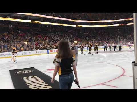 Kamryn Richard - Boston Bruins National Anthem