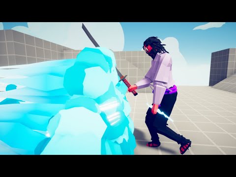 SASUKE ZEUS vs GOD UNITS - Totally Accurate Battle Simulator TABS