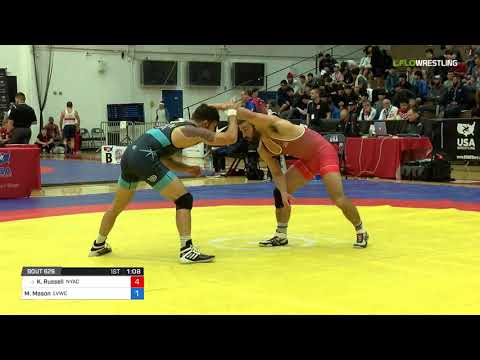 Men's Freestyle 70 Finals - Kellen Russell (NYAC) vs. Mario Mason (LVWC)