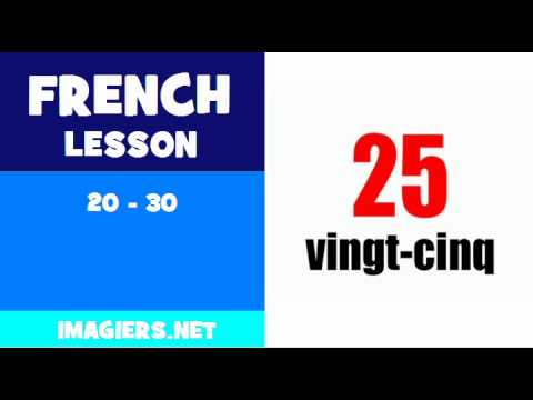 FRENCH LESSON #6 = 20   30