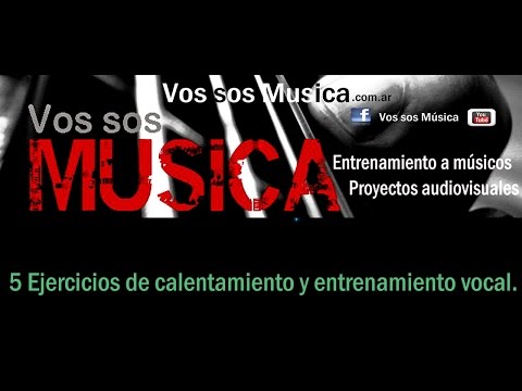 Ejercicios de Vocalización 2 - Clases de canto -