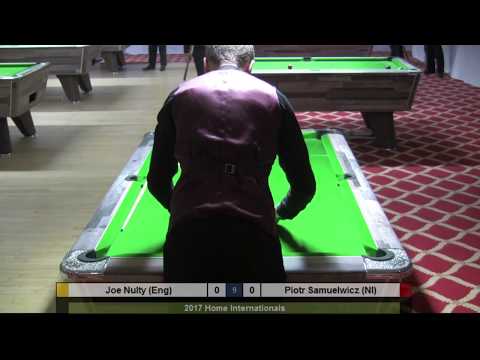 2017 Home Internationals - Junior Singles Quarter Final - Joe Nulty (Eng) v Piotr Samuelwicz (N.Ire)