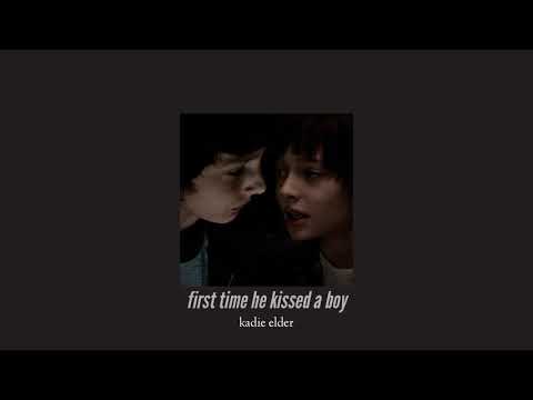 ( slowed down ) first time he kissed a boy