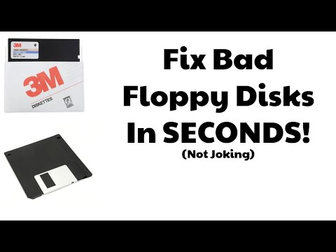 Fix bad floppy disks in seconds