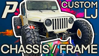 HOW WE BUILD JEEP LJ CHASSIS FRAME CUSTOM {PART 1}