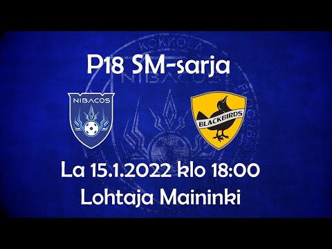 P18 SM: 15.1.2022 Nibacos - Blackbirds klo 18