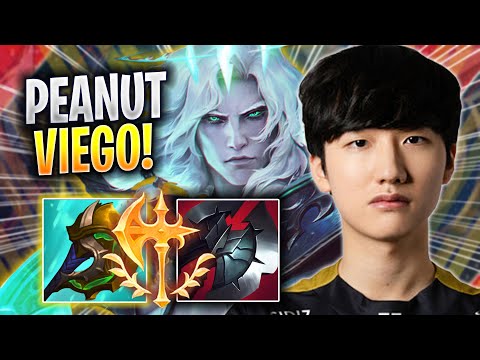 PEANUT PERFECT GAME WITH VIEGO! - GEN Peanut Plays Viego JUNGLE vs Volibear! | Season 2023