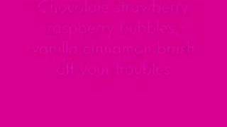 Slumber Party Girls- Bubblegum Lyrics (With Clear Lyrics)