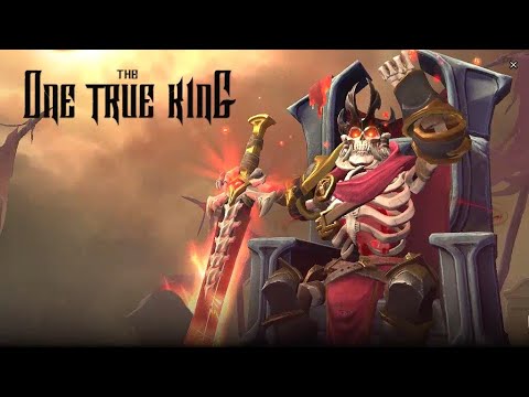 𝐓𝐇𝐄 𝐎𝐍𝐄 𝐓𝐑𝐔𝐄 𝐊𝐈𝐍𝐆 - It is good to be the king -  (DOTA 2 WRAITH KING ARCANA INTRO)