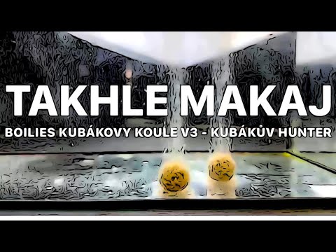 BOILIES KUBÁKOVY KOULE V3 by Tactics - KUBÁKŮV HUNTER - OBALOVANÁ KOULE NA DNO - JAK PRACUJE?
