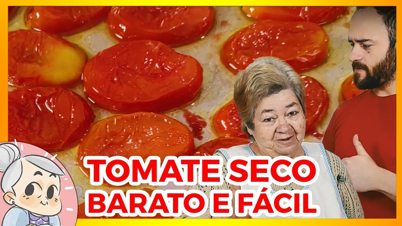 Faça 40 Reais de TOMATE SECO com APENAS 7 Reais! [Receita Completa]
