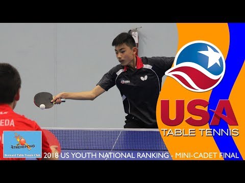 2018 US Youth National Ranking Tournament - Mini-Cadet Final (Ted Li vs. Aziz Zarehbin)