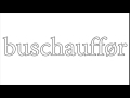  buschauffør