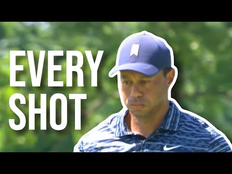 Tiger Woods Every Shot from Round 1 at the 2022 PGA Championship