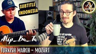 Download lagu Alip Ba Ta - Mozart - Turkish March/Rondo Alla Turca REACTION/ANALYSIS by Pianist/Guitarist mp3