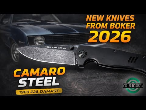 New Knives From Boker at Shot Show 2026