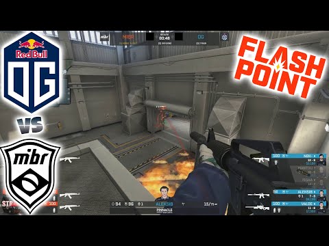 OG ON FIRE!! OG vs MIBR * Nuke - Flashpoint 2 Lower bracket final